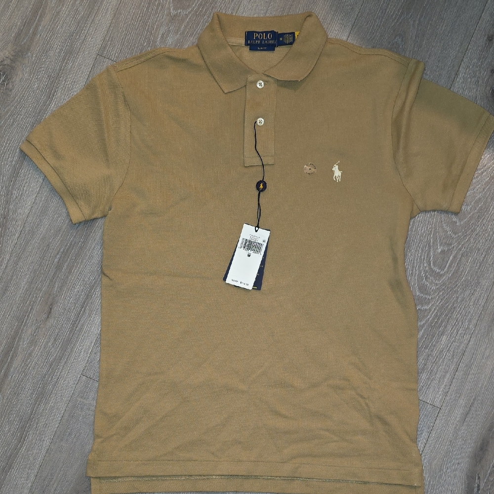 Polo by Ralph Lauren Camel Polo Shirt